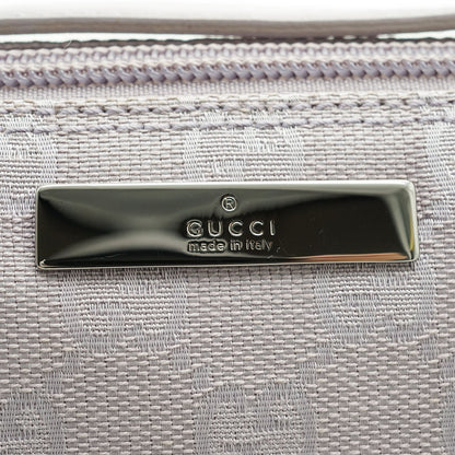 GG Canvas Boat Pochette