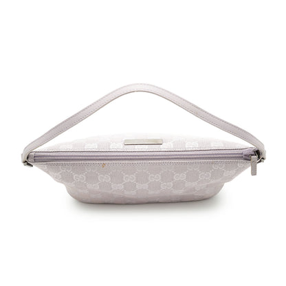 GG Canvas Boat Pochette