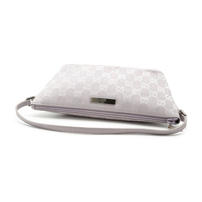GG Canvas Boat Pochette