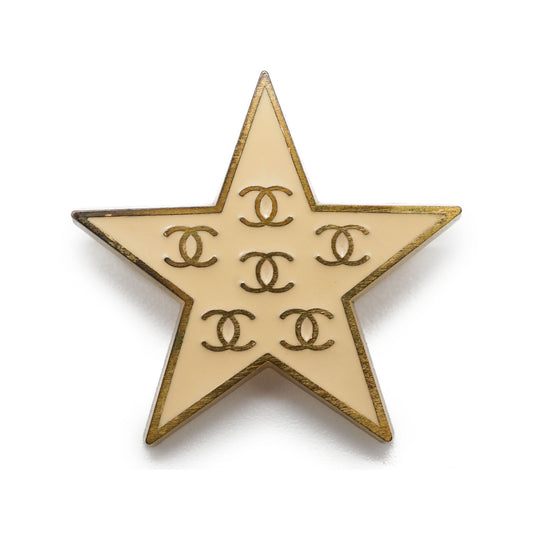Multiple CC Star Brooch