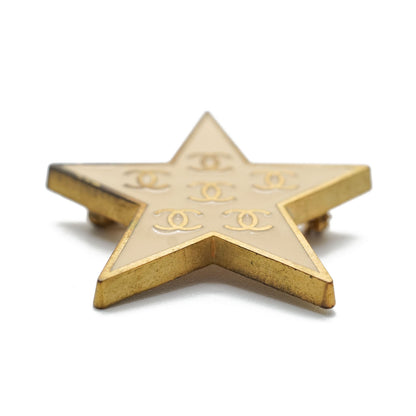 Multiple CC Star Brooch