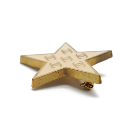 Multiple CC Star Brooch