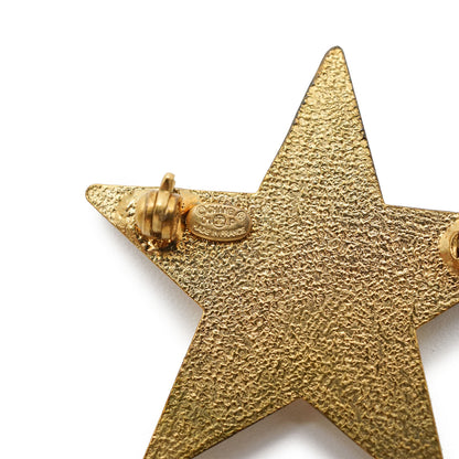 Multiple CC Star Brooch