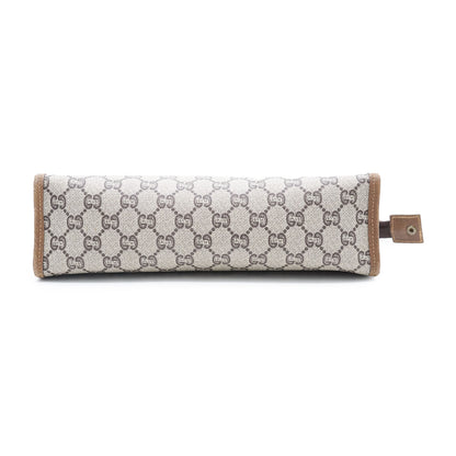GG Supreme Gucci Plus Vintage Coated Canvas Clutch