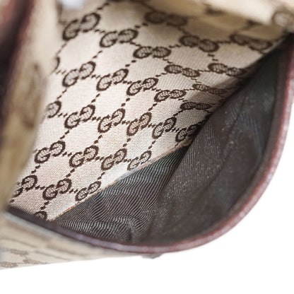 GG Canvas Front Pocket Crossbody Bag