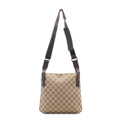 GG Canvas Front Pocket Crossbody Bag