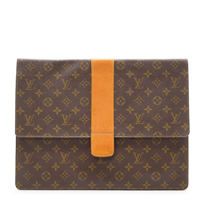 Monogram Lena Portfolio Clutch