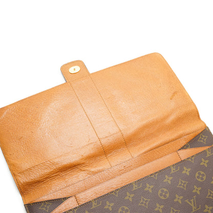 Monogram Lena Portfolio Clutch