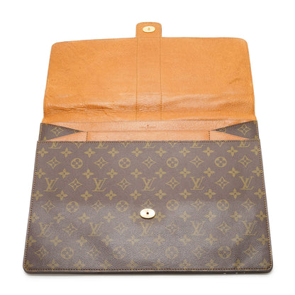 Monogram Lena Portfolio Clutch