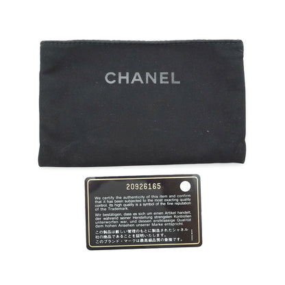 CC V-Stitch Patent Leather Card Case