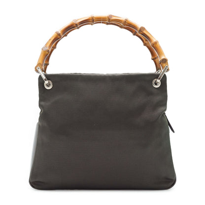 Bamboo Nylon Small Handbag