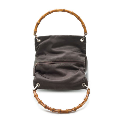 Bamboo Nylon Small Handbag