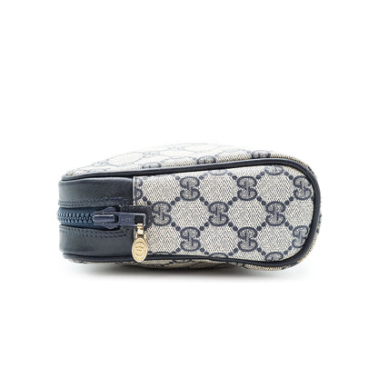 Vintage GG Supreme Coated Canvas Ophidia Clutch