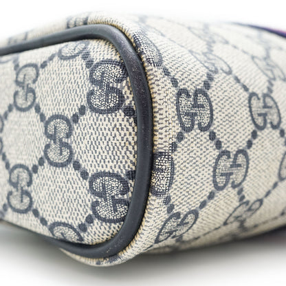 Vintage GG Supreme Coated Canvas Ophidia Clutch
