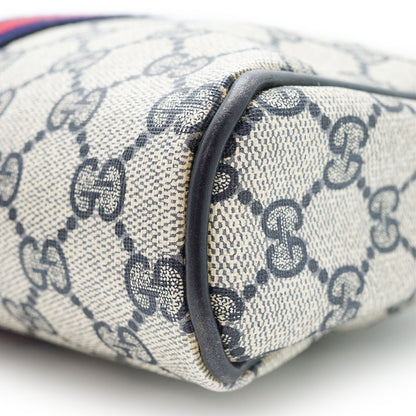 Vintage GG Supreme Coated Canvas Ophidia Clutch