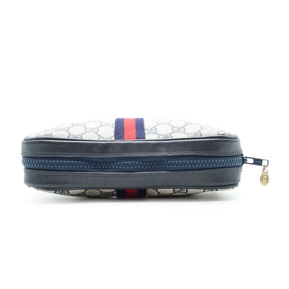 Vintage GG Supreme Coated Canvas Ophidia Clutch