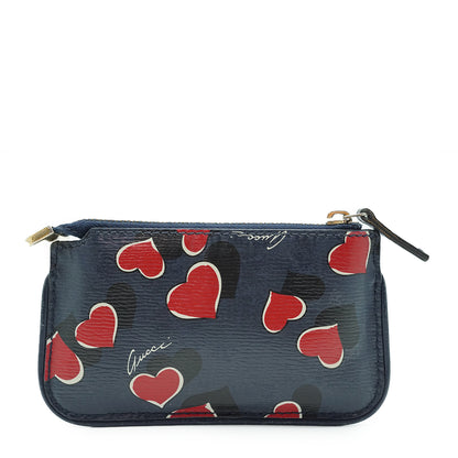 Interlocking G Heart Coin Case