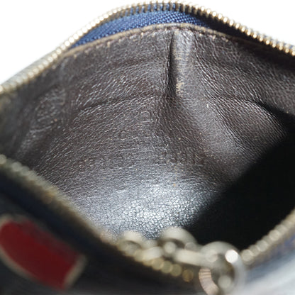 Interlocking G Heart Coin Case
