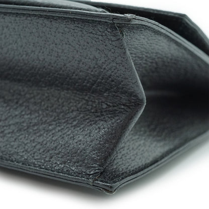 Square Calf Leather Handbag