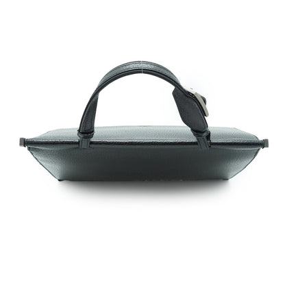 Square Calf Leather Handbag