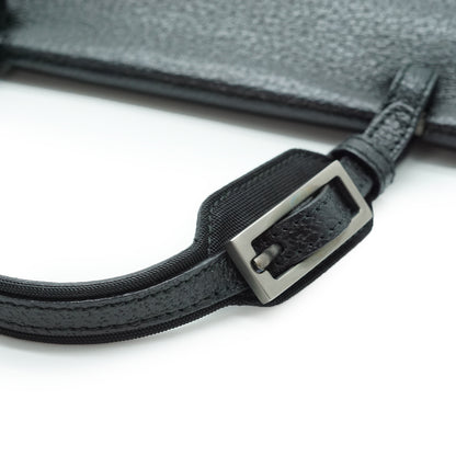 Square Calf Leather Handbag