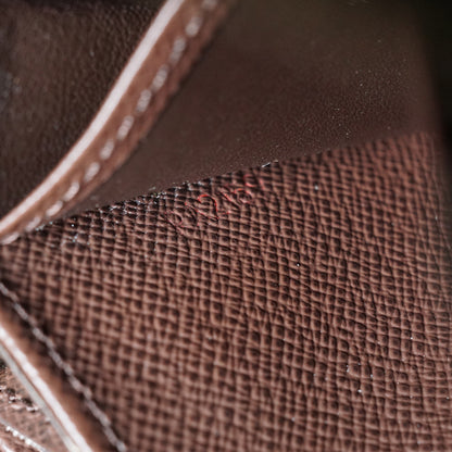 Damier Ebene Zippy Coin Case Compact Wallet