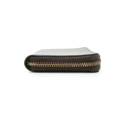 Damier Ebene Zippy Coin Case Compact Wallet