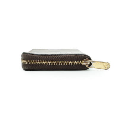 Damier Ebene Zippy Coin Case Compact Wallet