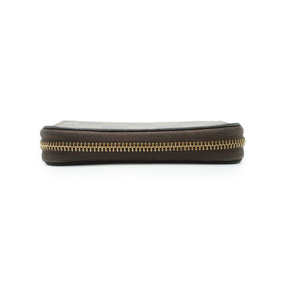 Damier Ebene Zippy Coin Case Compact Wallet