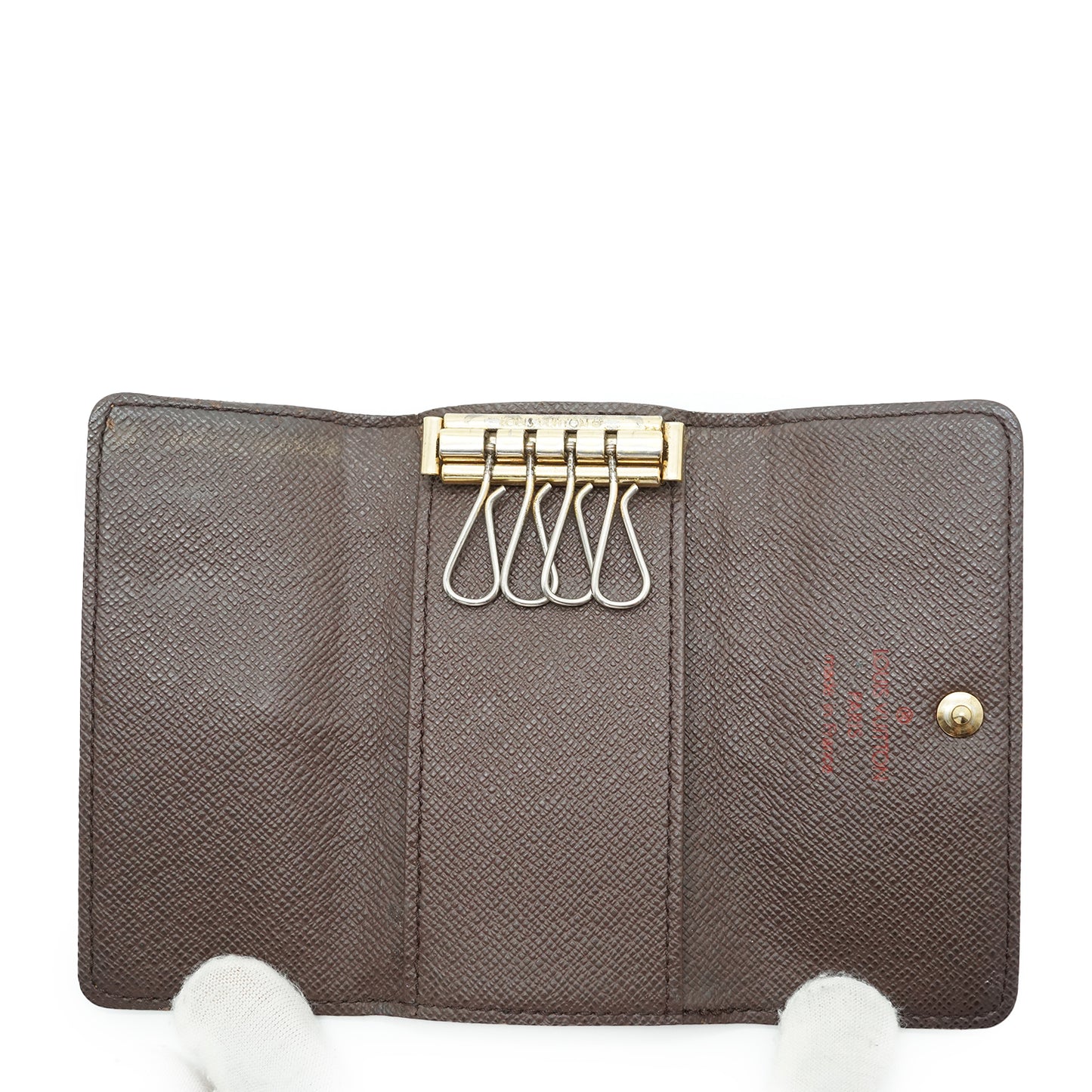 Damier Ebene Multicle 4-row Key Case