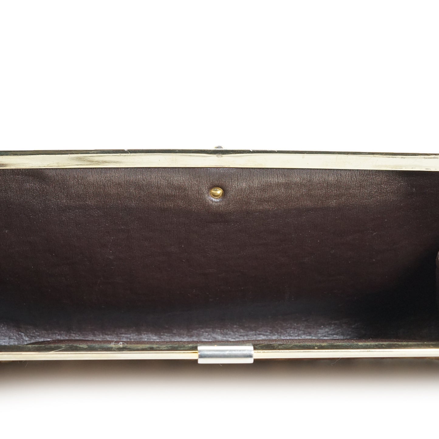 Vintage Trotter Frame Clutch Bag