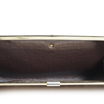 Vintage Trotter Frame Clutch Bag