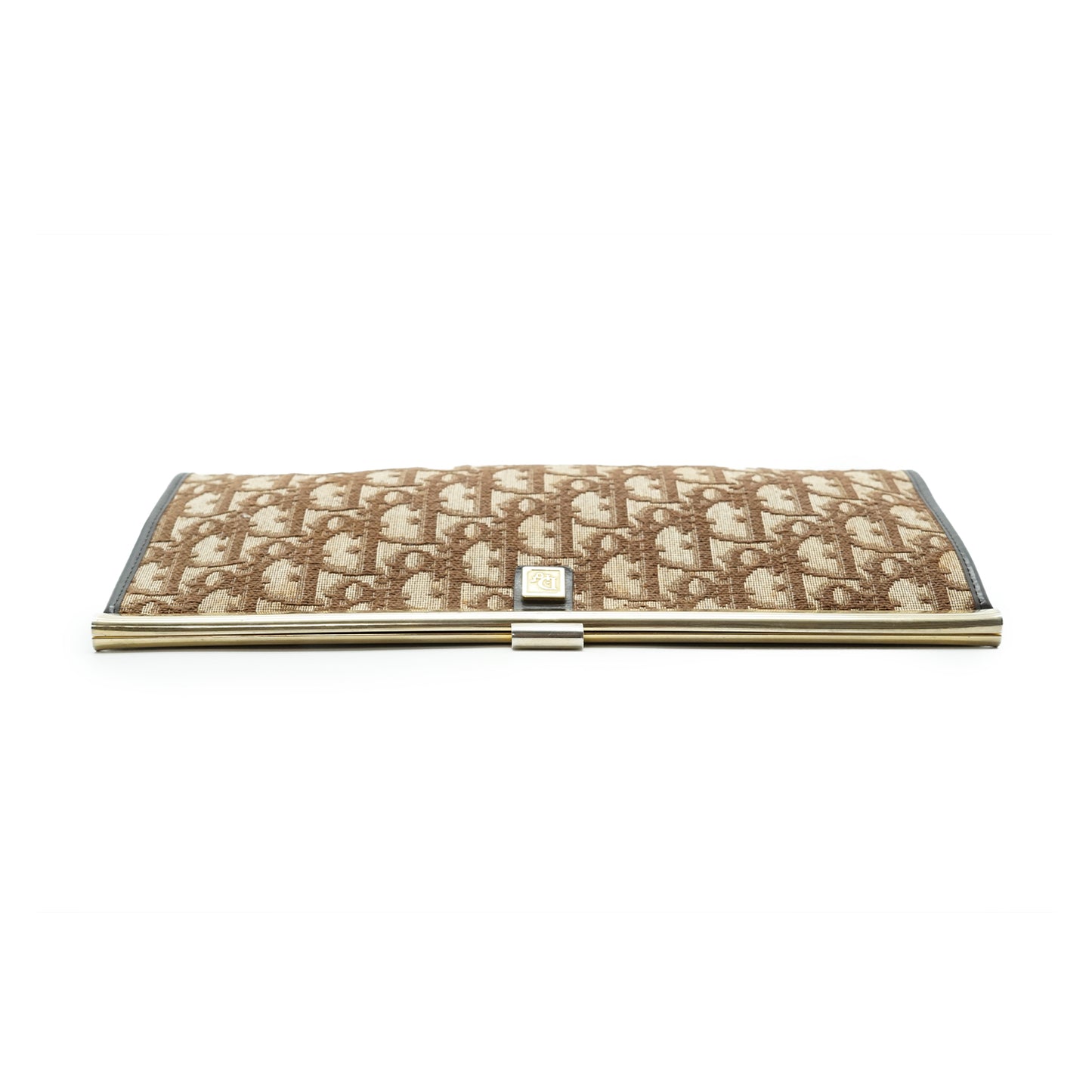 Vintage Trotter Frame Clutch Bag