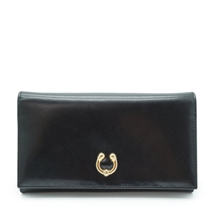 Horsebit Detail Long Wallet