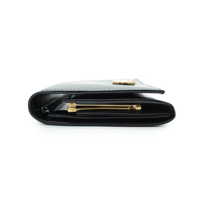 Horsebit Detail Long Wallet