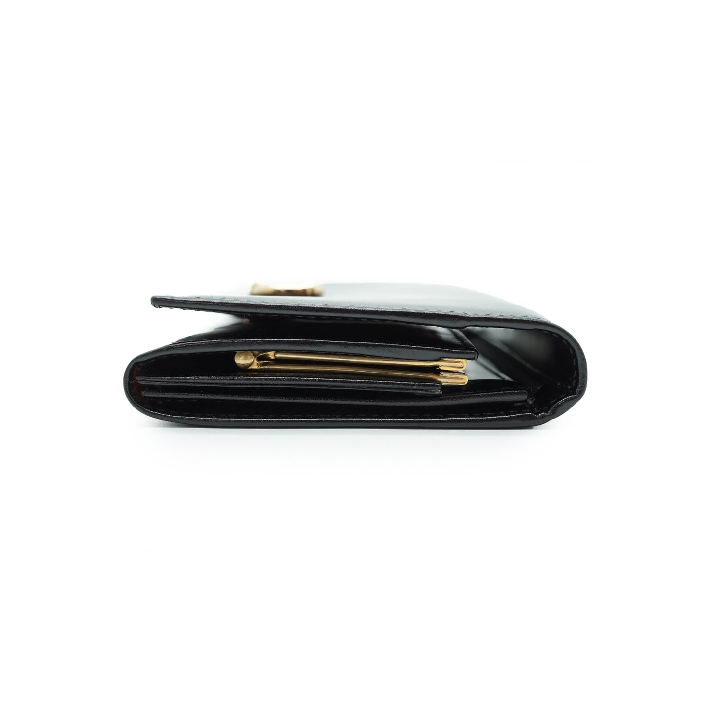 Horsebit Detail Long Wallet
