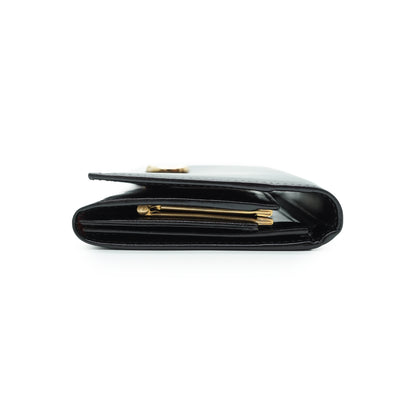 Horsebit Detail Long Wallet