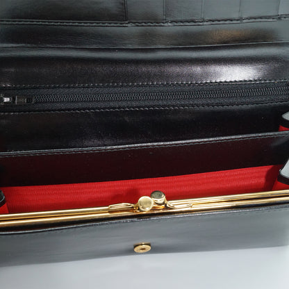 Horsebit Detail Long Wallet