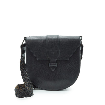 Vintage Y-Detail Rounded Shoulder Bag