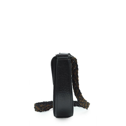 Vintage Y-Detail Rounded Shoulder Bag
