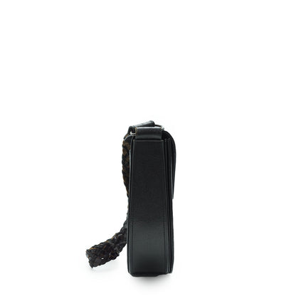 Vintage Y-Detail Rounded Shoulder Bag