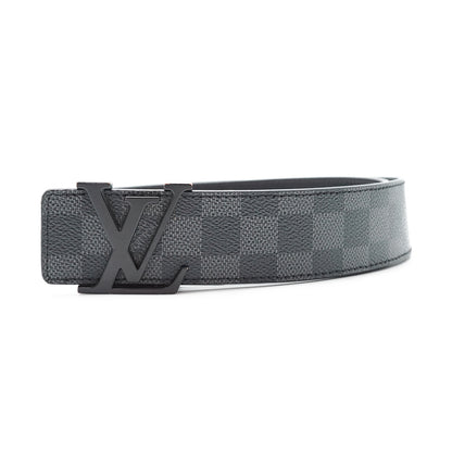 Damier Graphite LV Buckle Men Belt 95/38