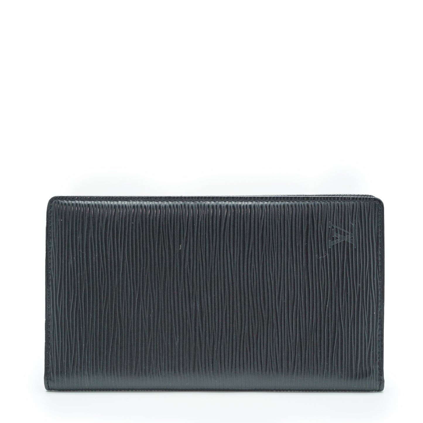 Epi Porte Chequier Carte Credit Wallet