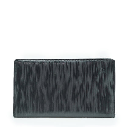 Epi Porte Chequier Carte Credit Wallet