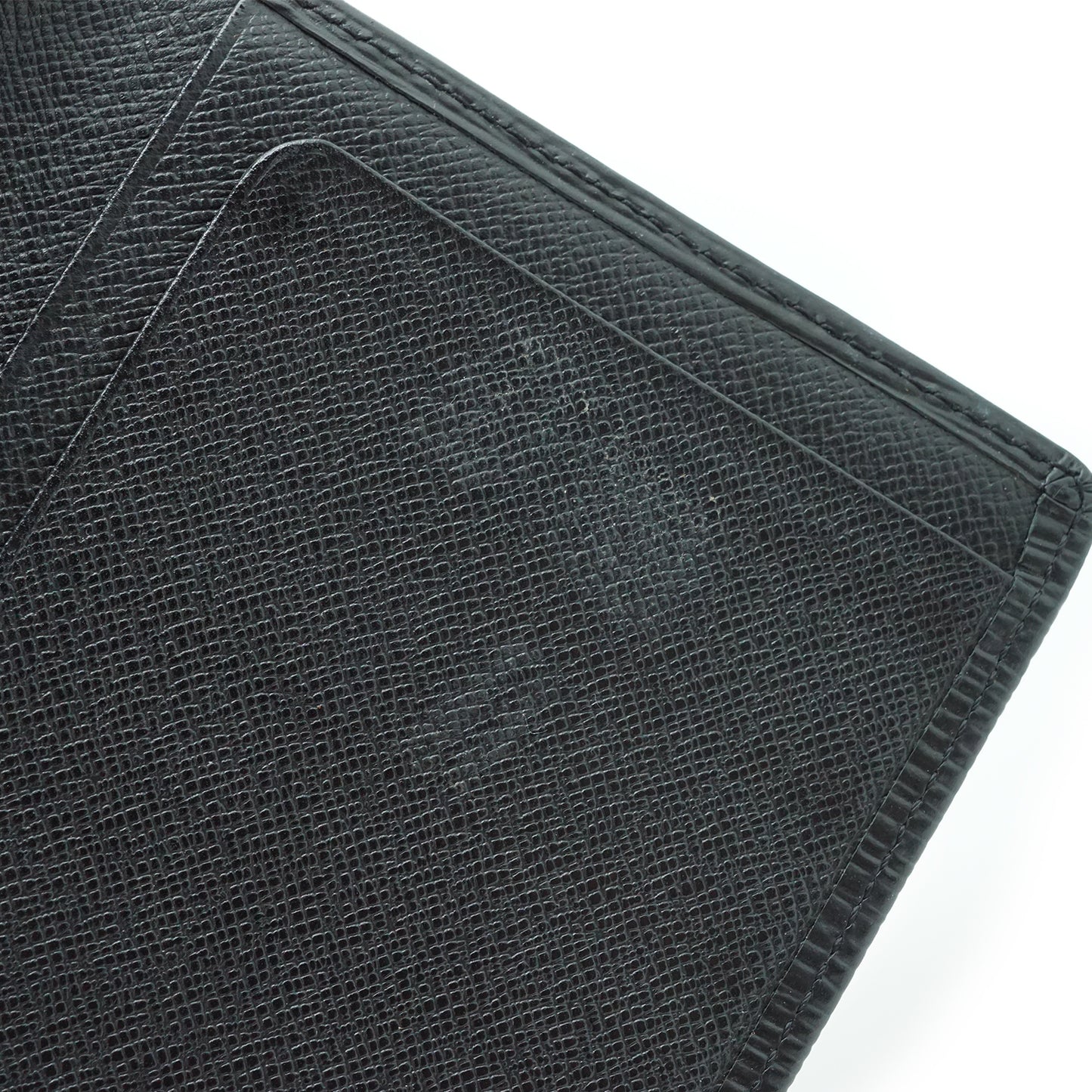 Epi Porte Chequier Carte Credit Wallet