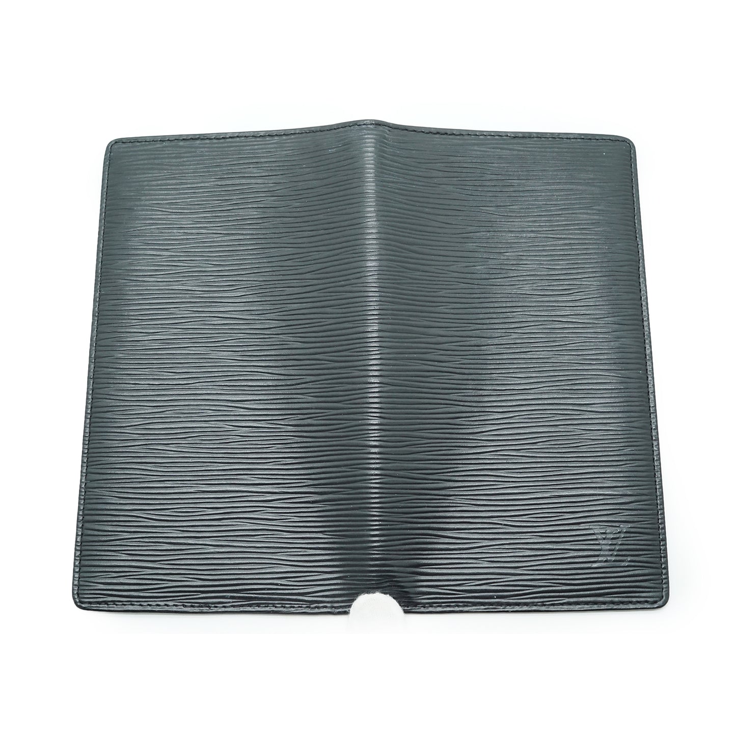 Epi Porte Chequier Carte Credit Wallet