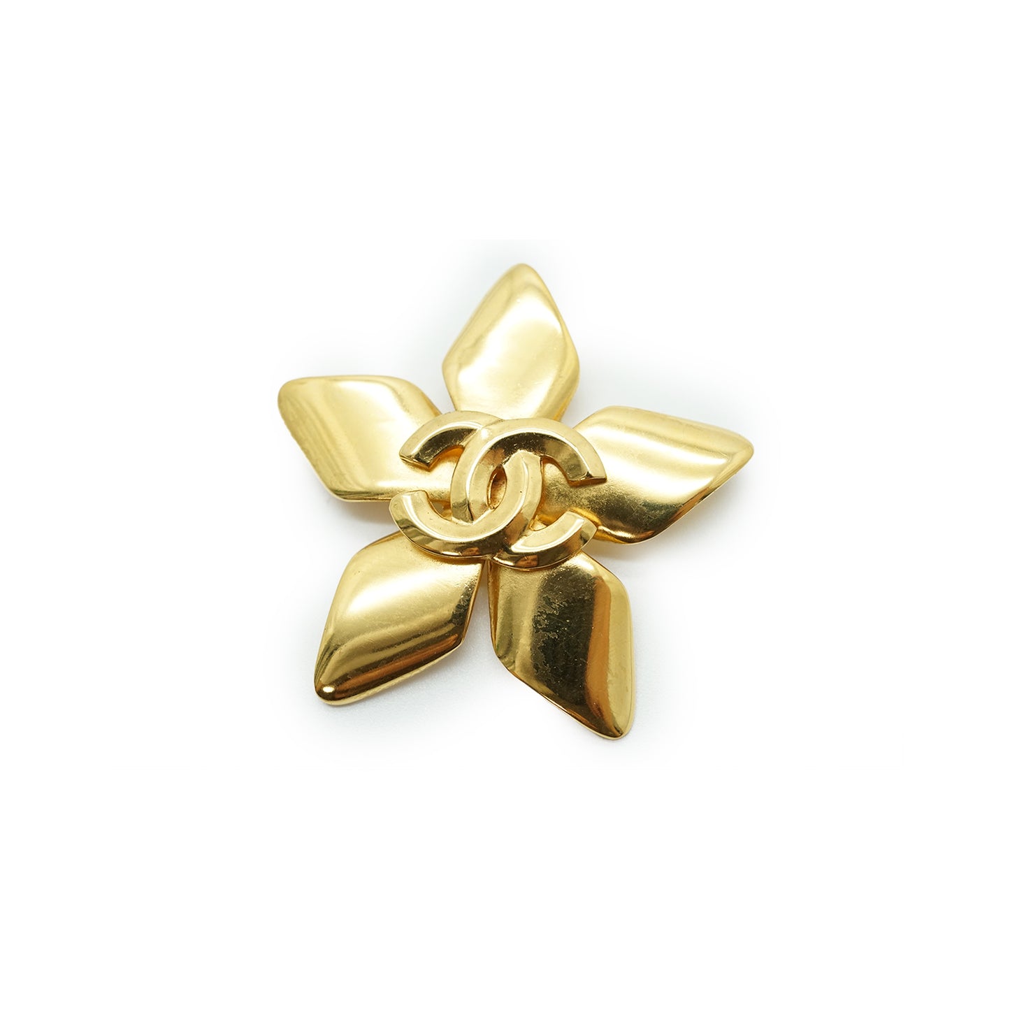 CC Logo Flower Brooch GP