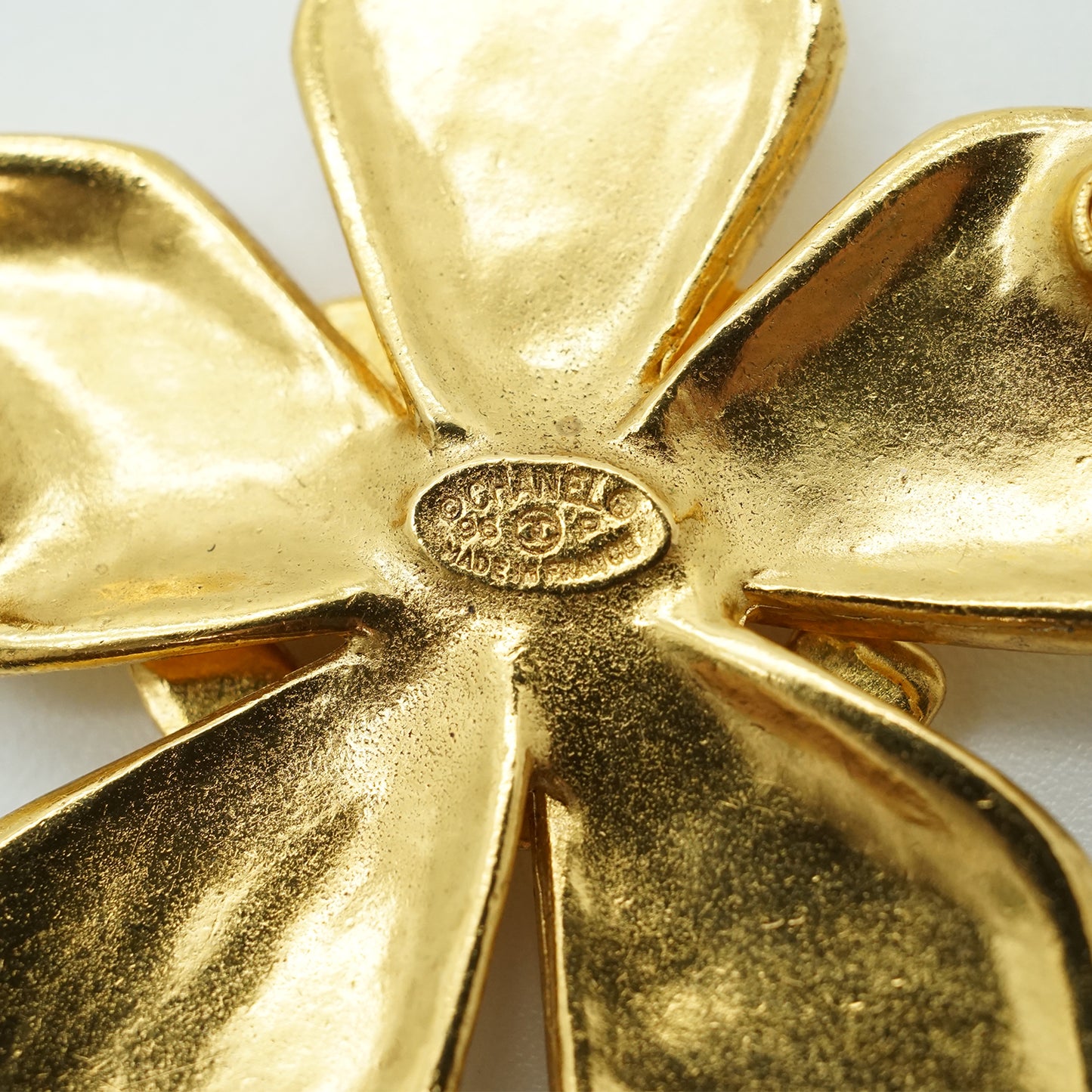 CC Logo Flower Brooch GP