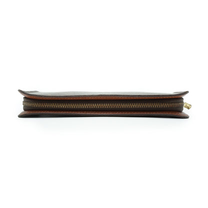 Monogram Porte Monnaie Zip Round Long Wallet