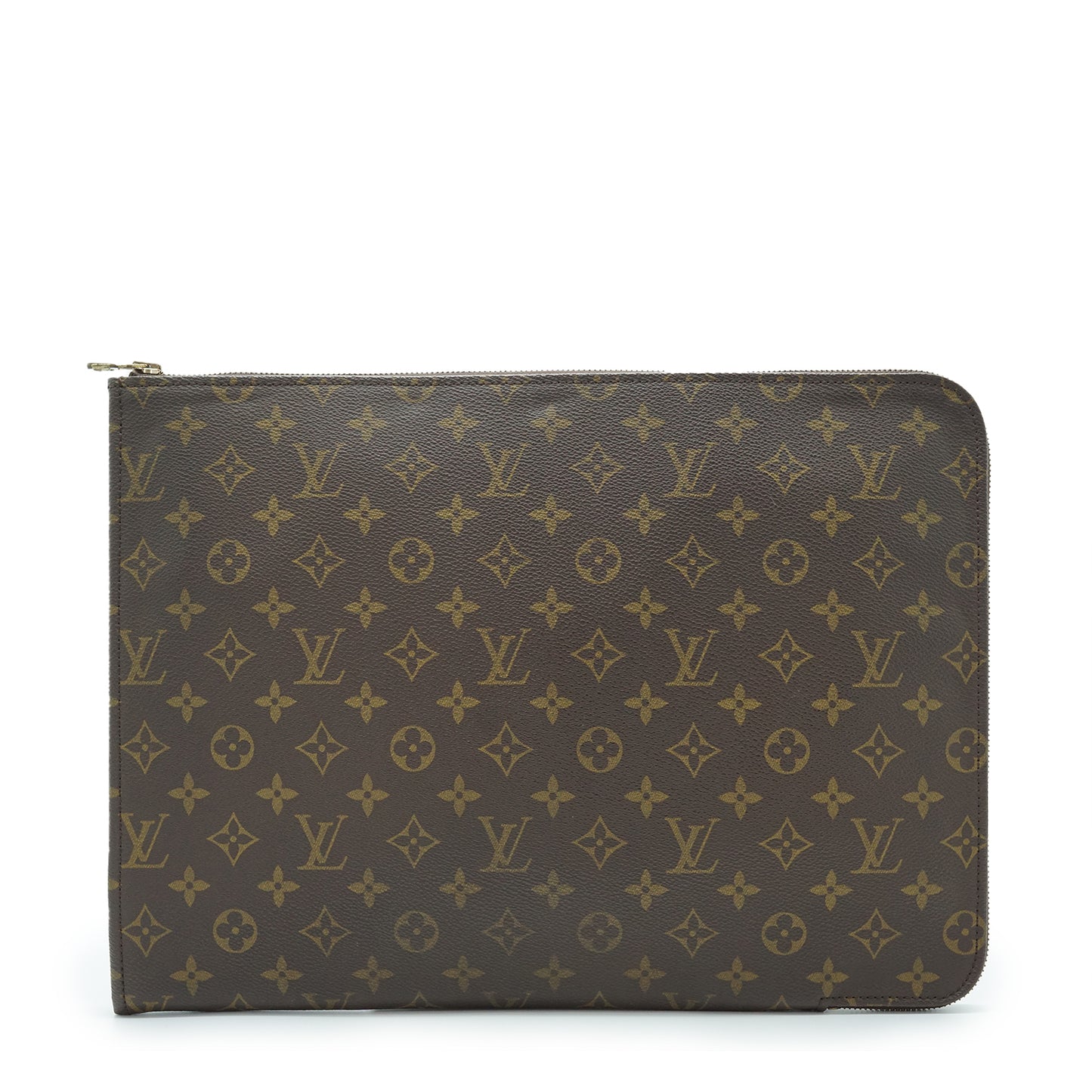 Monogram Poche Documents Business Clutch Bag